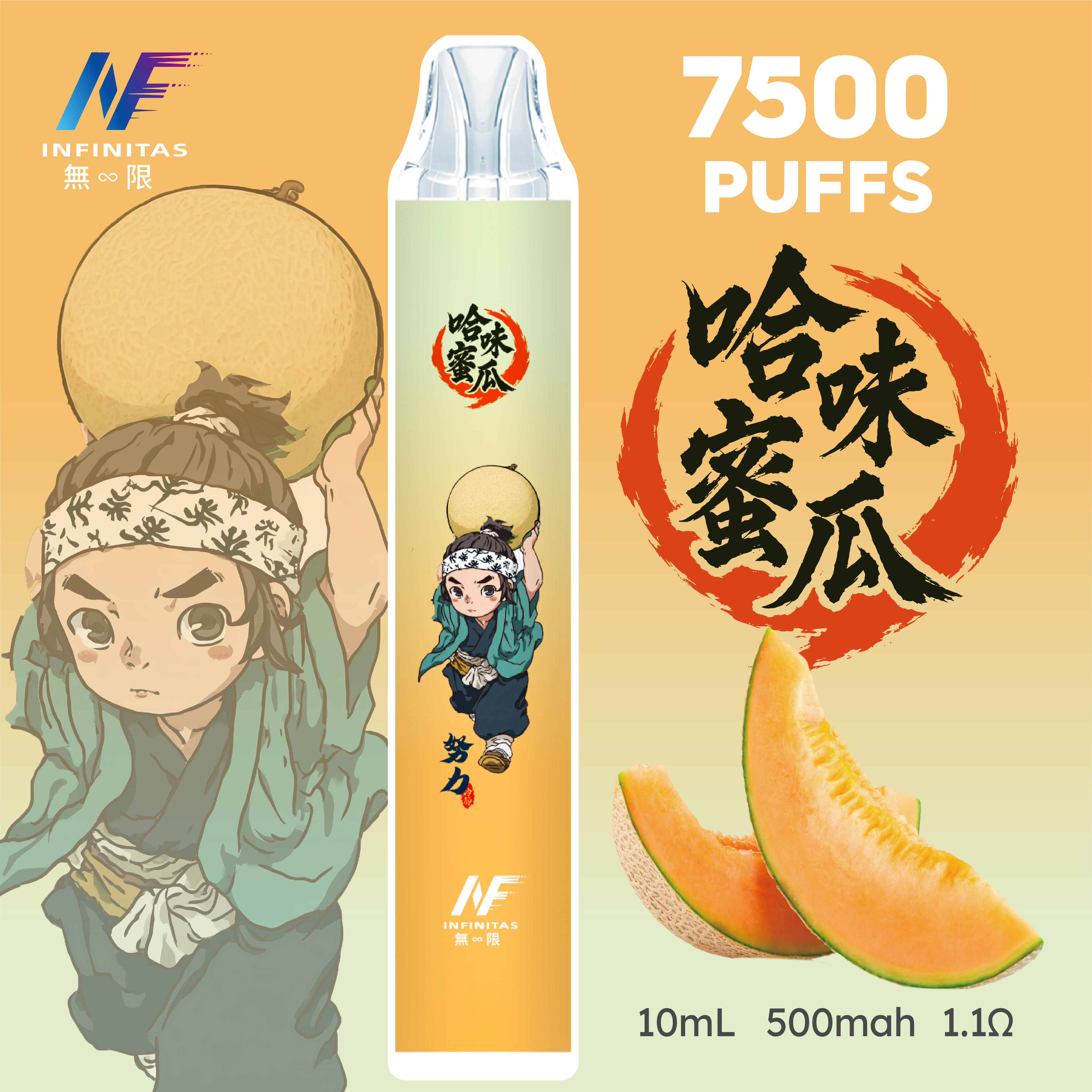 INF拋棄式 7500口  鬼滅系列